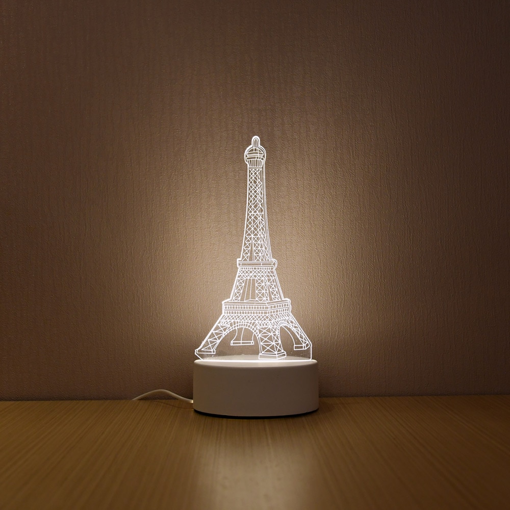 Creative 3D Illusion LED Night Lights - Decoratormall